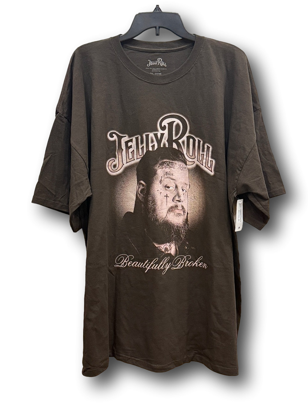 Jellyroll Beautifully Broken Graphic T-Shirt - Size 3XL - NWT